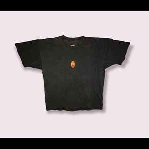 Vintage Onderwear Single stitched all around black tee graphic stitching size L